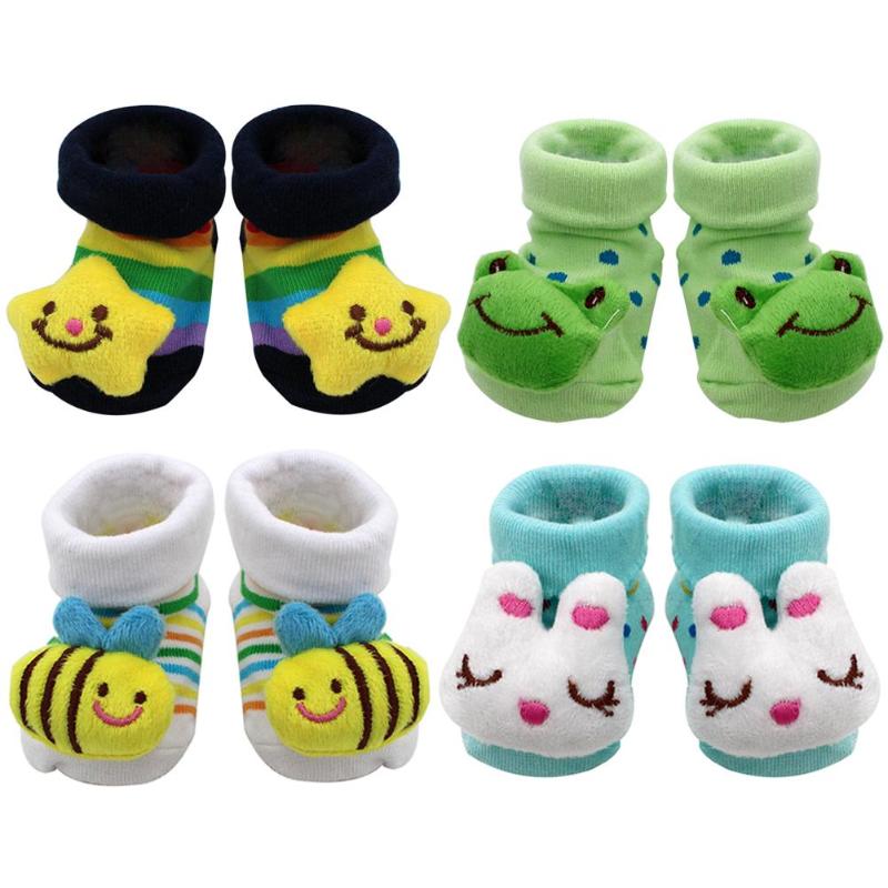 Baby Socks Rubber Anti Slip Socks 0-6-12 month
