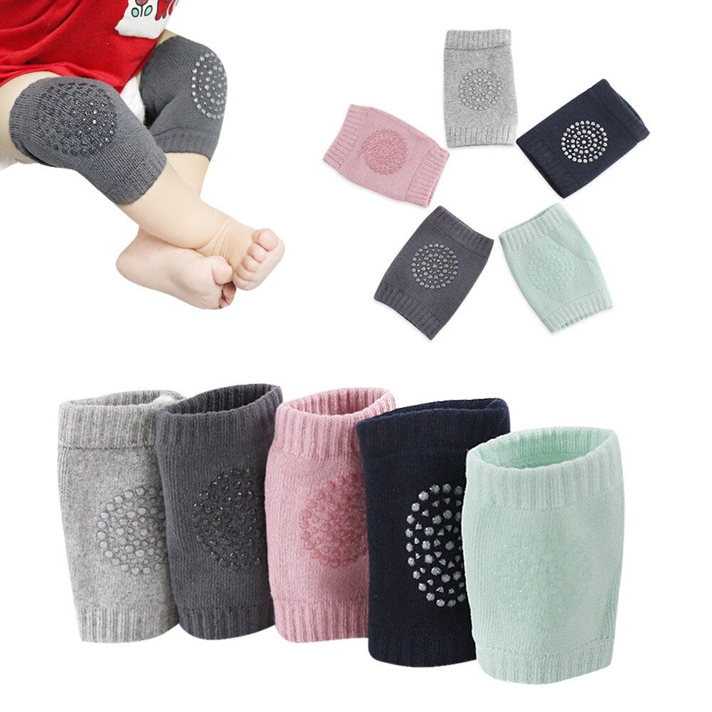 Non-Slip Crawling Elbow Prote5 Pairs Baby Kids Knee Pads